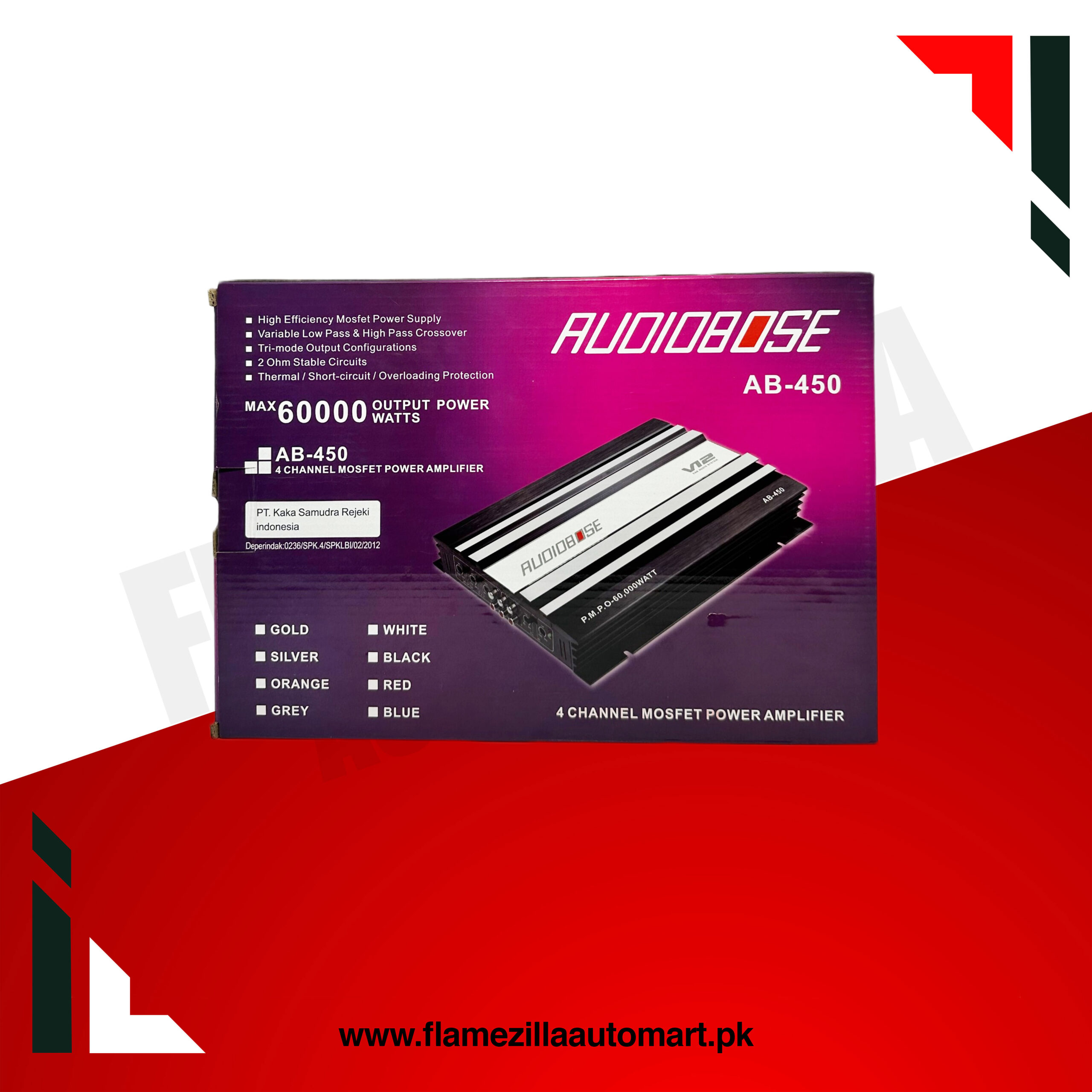 4‑Channel Bose Car Amplifier