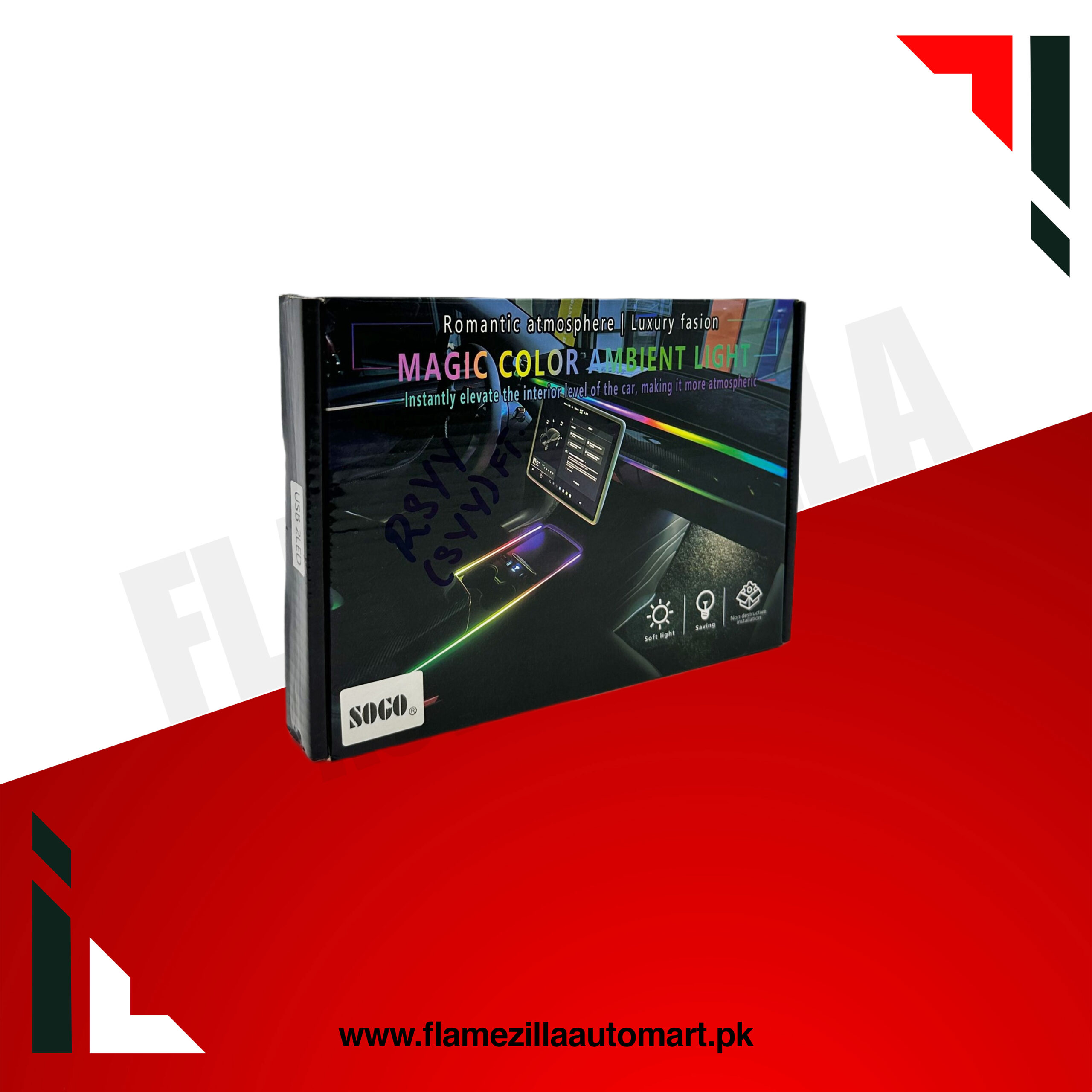 2‑Piece Dynamic Ambient LED Light Strips