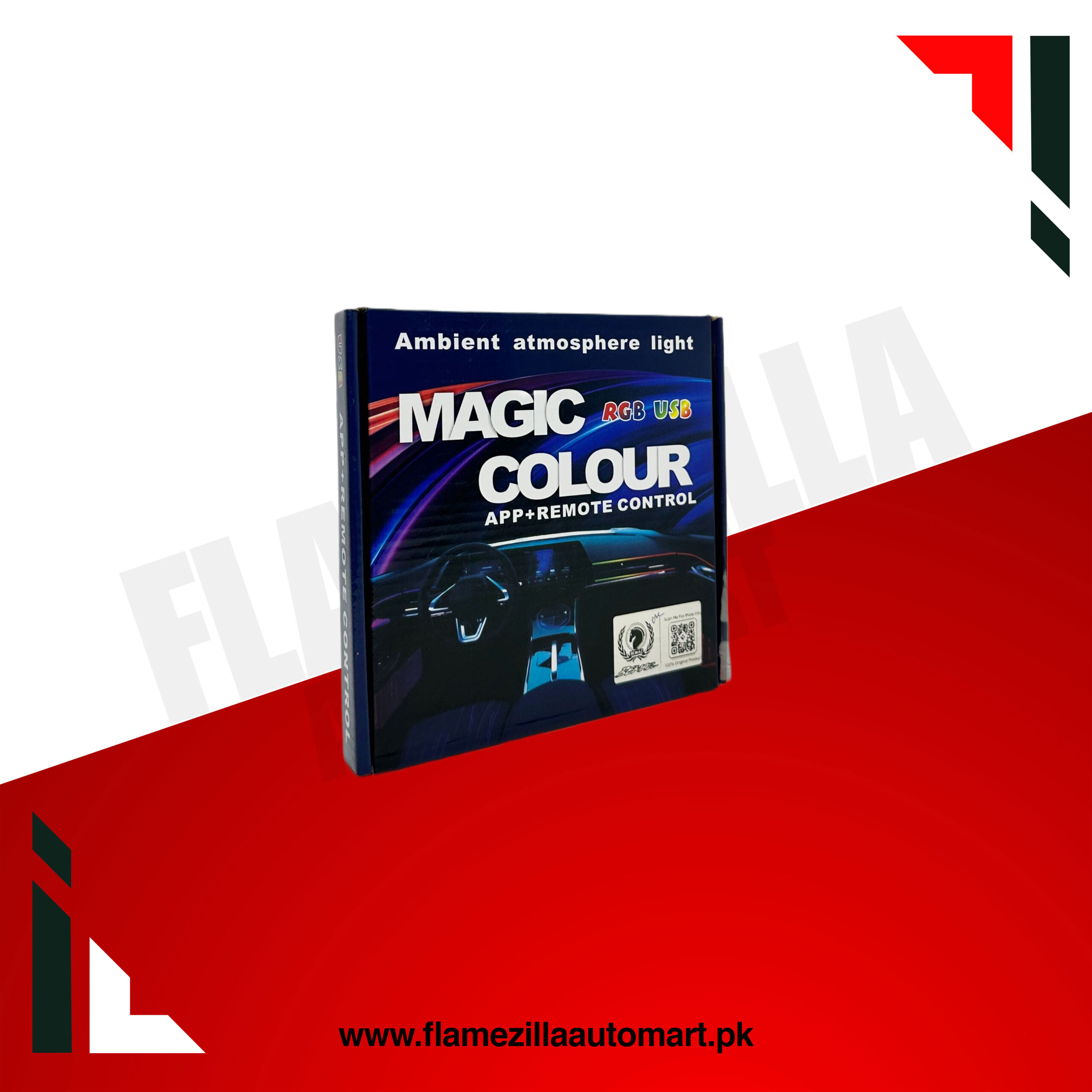 1‑Piece Dynamic Ambient LED Light Strip