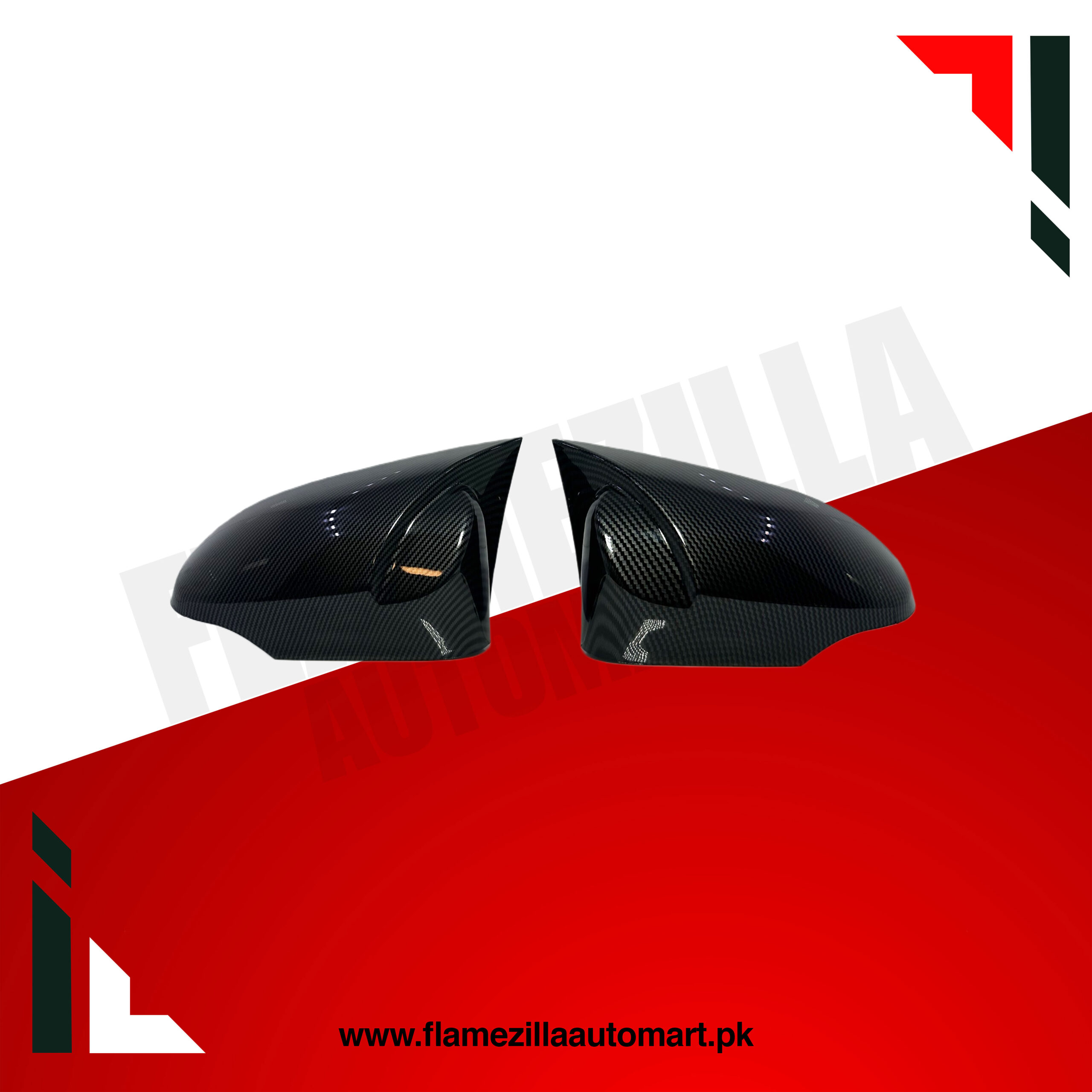 Toyota Corolla Batman Side Mirror Cover