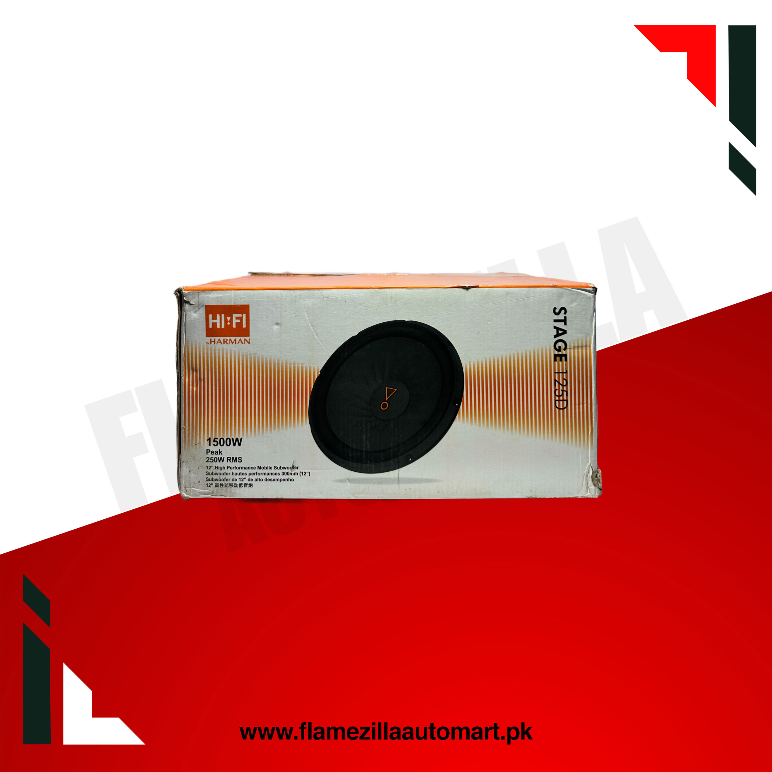 Hi‑Fi 125D 1500 W 12″ Woofer